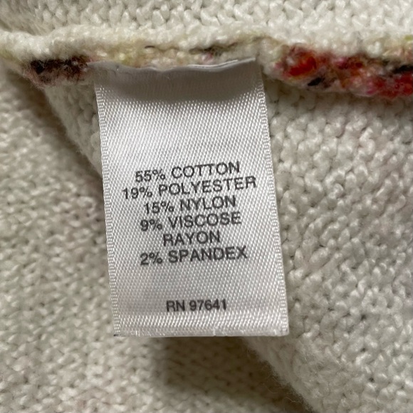 J. Jill 3 button fall floral cardigan - Picture 5 of 6